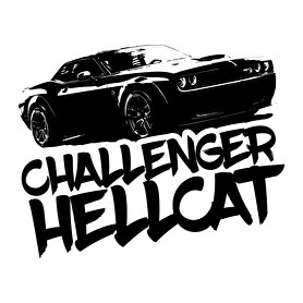 Dodge Challenger Hellcat-Férfi póló