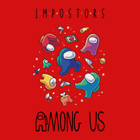 Among us - impostors among us-Férfi póló