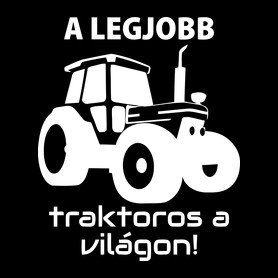 A legjobb traktoros a világon!-Férfi póló