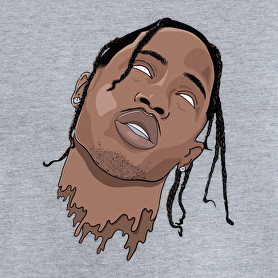 Travis Scott önkívület-Férfi póló