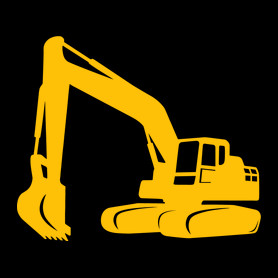 Excavator-Férfi póló