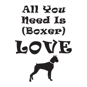 Boxer Love-Férfi póló