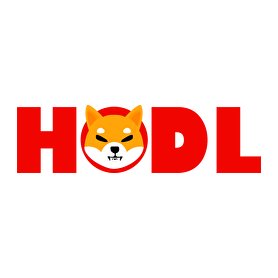 Shiba hodl-Férfi póló