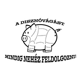 Disznóvágás-Férfi póló