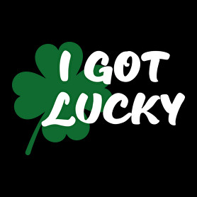 I got Lucky - páros-Férfi póló