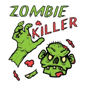 Zombie Killer-Férfi póló