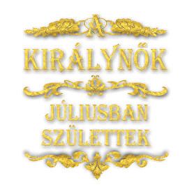 A királynők júliusban születtek-Férfi póló