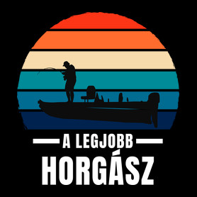 A legjobb horgász-Férfi póló