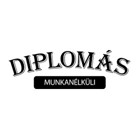 Diplomás munkanélküli-Férfi póló