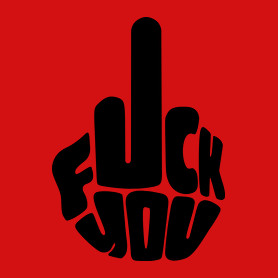 fuck you-Férfi póló