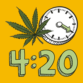 4:20 Cannabis for men-Férfi póló