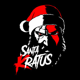 Santa Kratos-Férfi póló