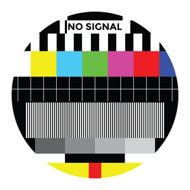 No signal-Férfi póló