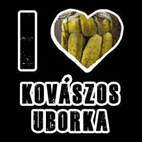 I Love Kovászos Uborka-Férfi póló