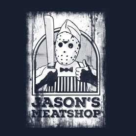 Jason húsboltja-Férfi V-nyakú póló