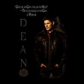 dean winchester-Férfi V-nyakú póló