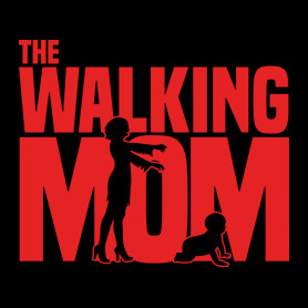 The Walking Mom-Férfi V-nyakú póló