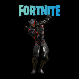 Omega Fortnite-Férfi V-nyakú póló