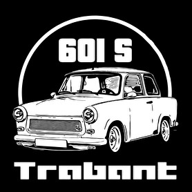 trabant-Férfi V-nyakú póló