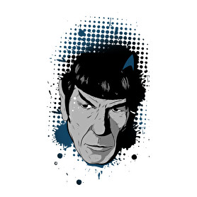 Star Trek - Spock-Férfi V-nyakú póló