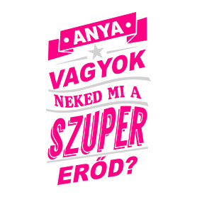 Anya szuperereje -Férfi V-nyakú póló