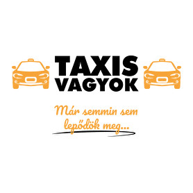 Taxis vagyok-Férfi V-nyakú póló