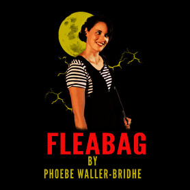 FLEABAG-Férfi V-nyakú póló