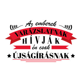 Én csak újságírásnak hívom-Férfi V-nyakú póló