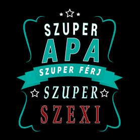 Szuper Apa!-Férfi V-nyakú póló