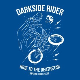 Darkside rider-Férfi V-nyakú póló