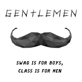 Gentlemen-Férfi V-nyakú póló