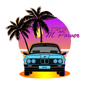 Vice City - BMW-Férfi V-nyakú póló