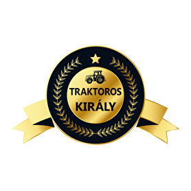 Traktoros király - Arany-Férfi V-nyakú póló