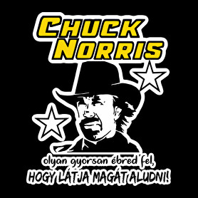 Chuck Norris látja magát aludni-Férfi V-nyakú póló