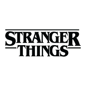 stranger things-Férfi V-nyakú póló