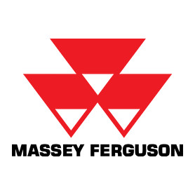 Massey-Ferguson-Férfi V-nyakú póló