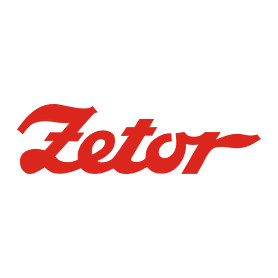 Zetor logo-Férfi V-nyakú póló