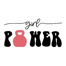 Girl Power - Kettlebell-Férfi V-nyakú póló