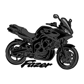 fz6-Férfi V-nyakú póló