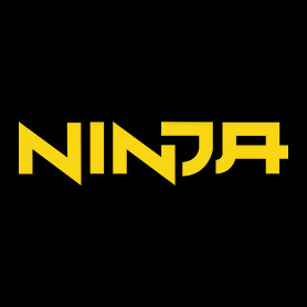 Ninja - Yellow-Férfi V-nyakú póló