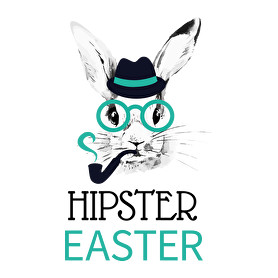 Hipster Easter-Férfi V-nyakú póló