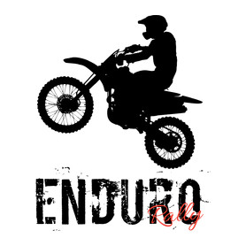 Enduro -Férfi V-nyakú póló