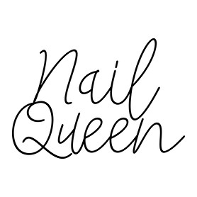 Nail Queen - Műkörmös design-Férfi V-nyakú póló