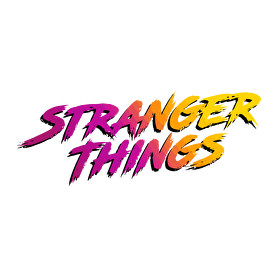 Stranger Things -Férfi V-nyakú póló