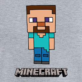 Minecraft - Steve-Férfi V-nyakú póló