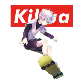 Killua hunter x hunter-Férfi V-nyakú póló