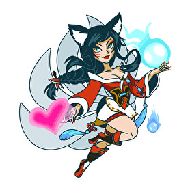 Ahri-Férfi V-nyakú póló