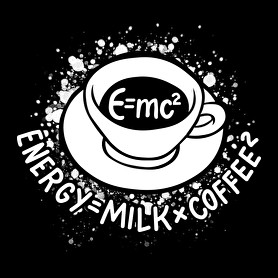 E=mc2, Energy=MilkxCoffee2-Férfi V-nyakú póló