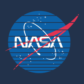 Nasa logo-Férfi V-nyakú póló