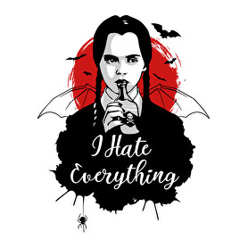 i hate everything-Férfi V-nyakú póló